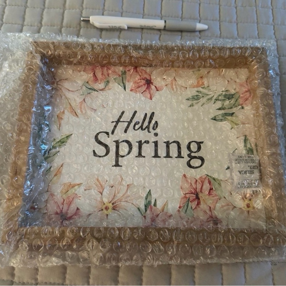 Hello Spring Framed Art - Picture 2 of 4